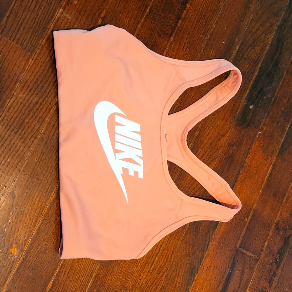 Pink Nike Dri-Fit Sports Bra